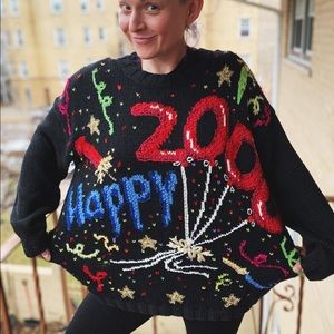 Ugly Christmas Sweater - Happy New Year!